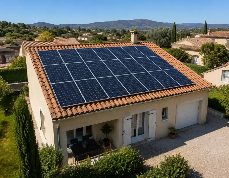 Prime à l'autoconsommation panneaux solaires Plesder — aide financière de l'État